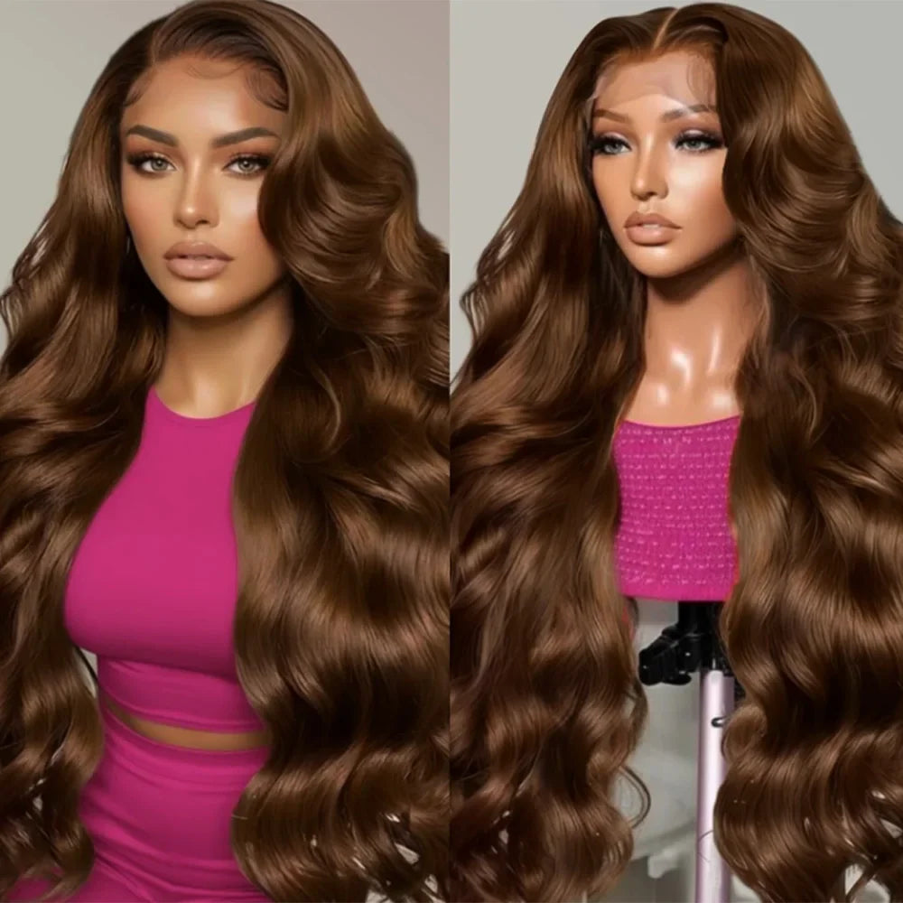 HD Lace Frontal Chocolate Brown