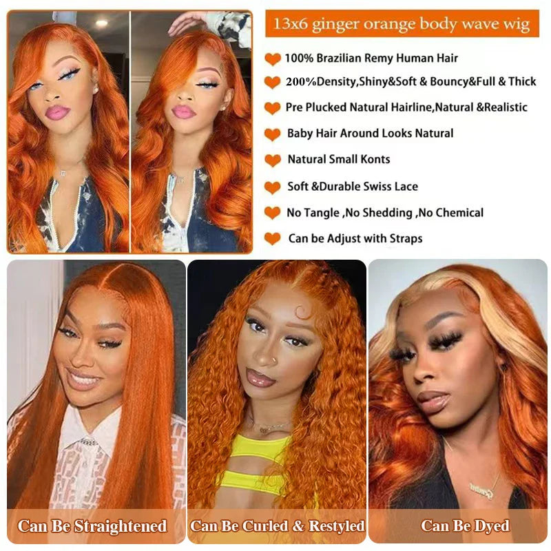 Ginger Orange Body Wave