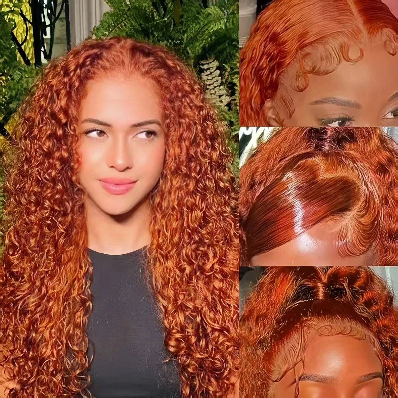 Orange Ginger Curly