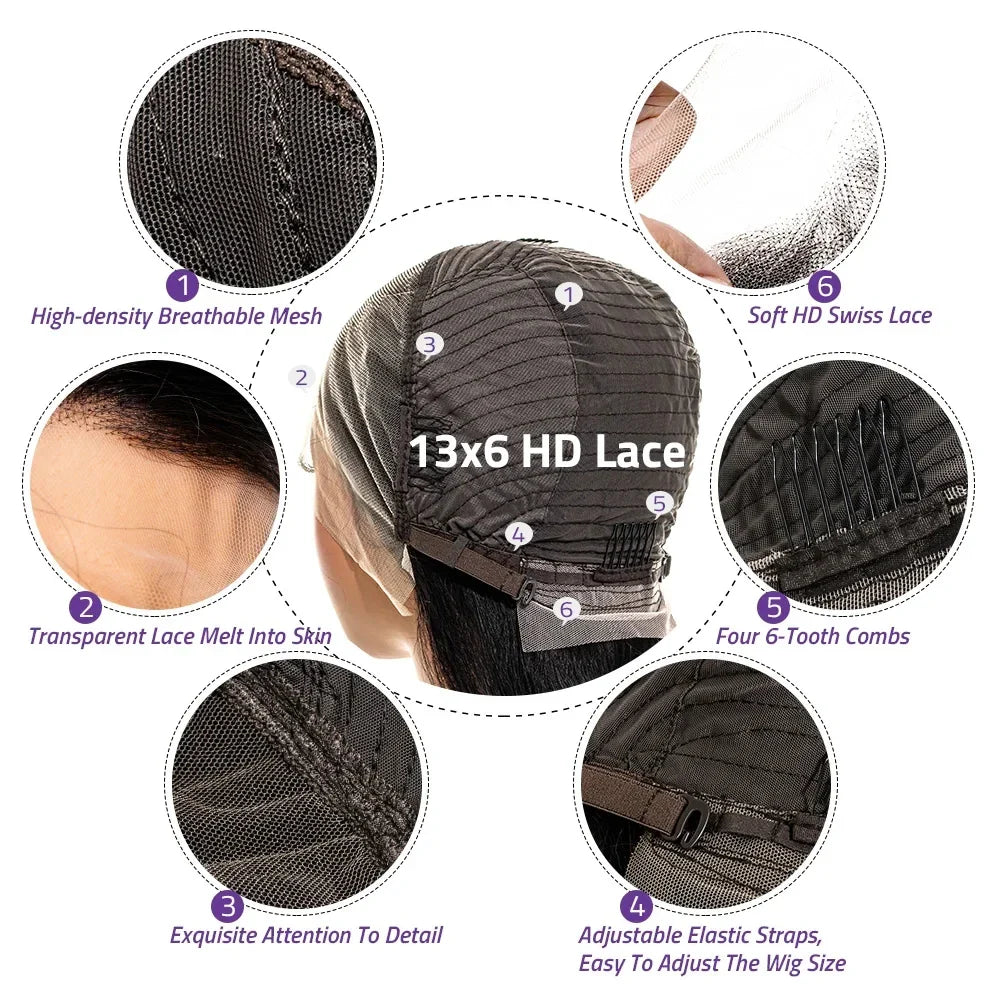 HD Lace Frontal Chocolate Brown