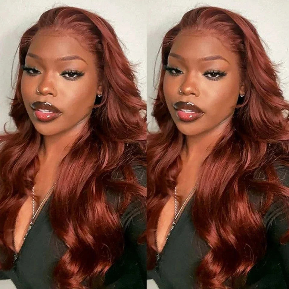 Body Wave Reddish Brown
