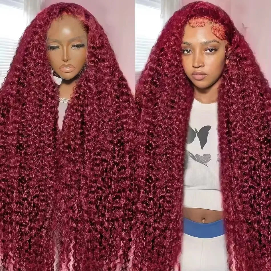 Burgundy Deep Wave