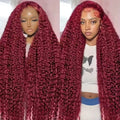 Burgundy Deep Wave