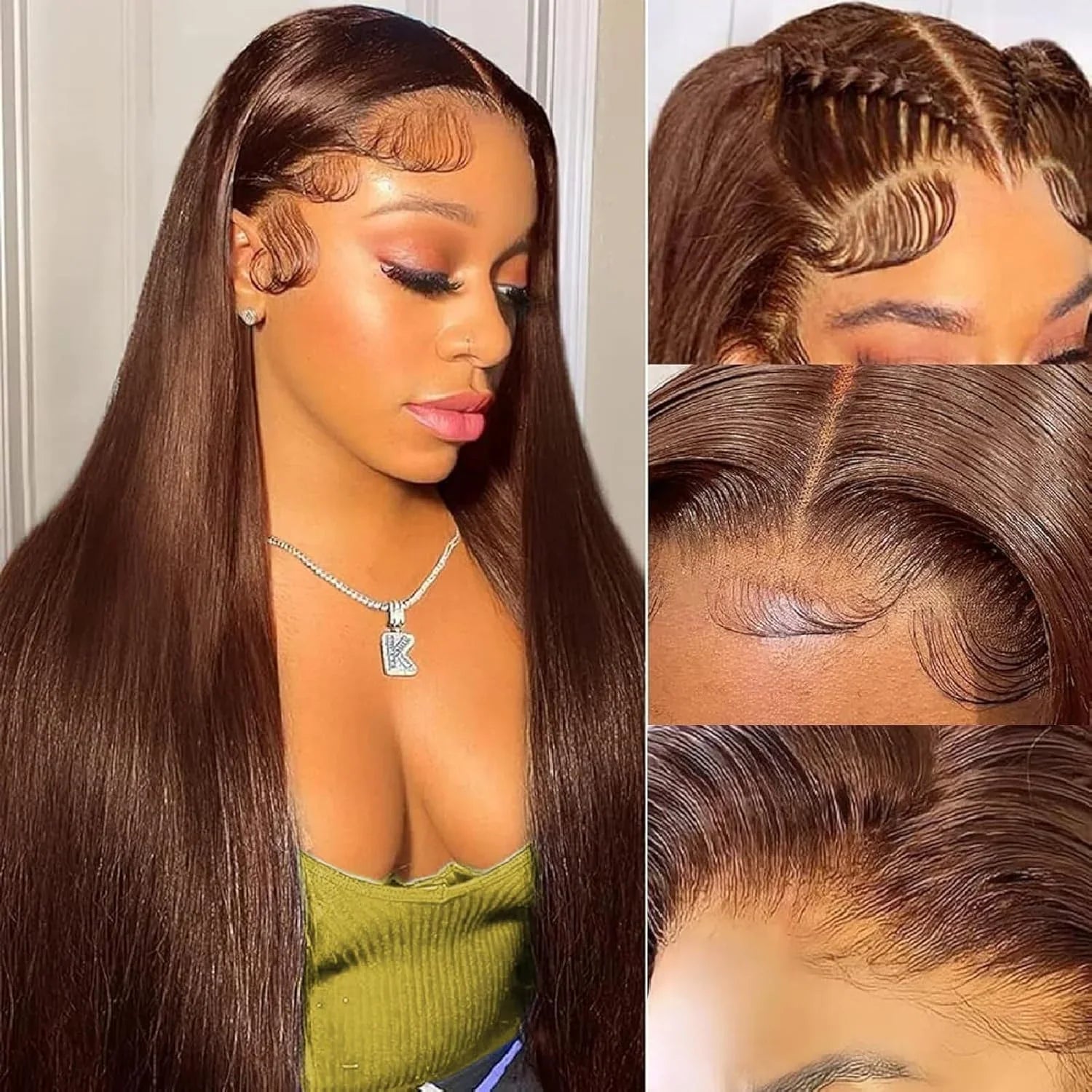 Raw Straight Frontal