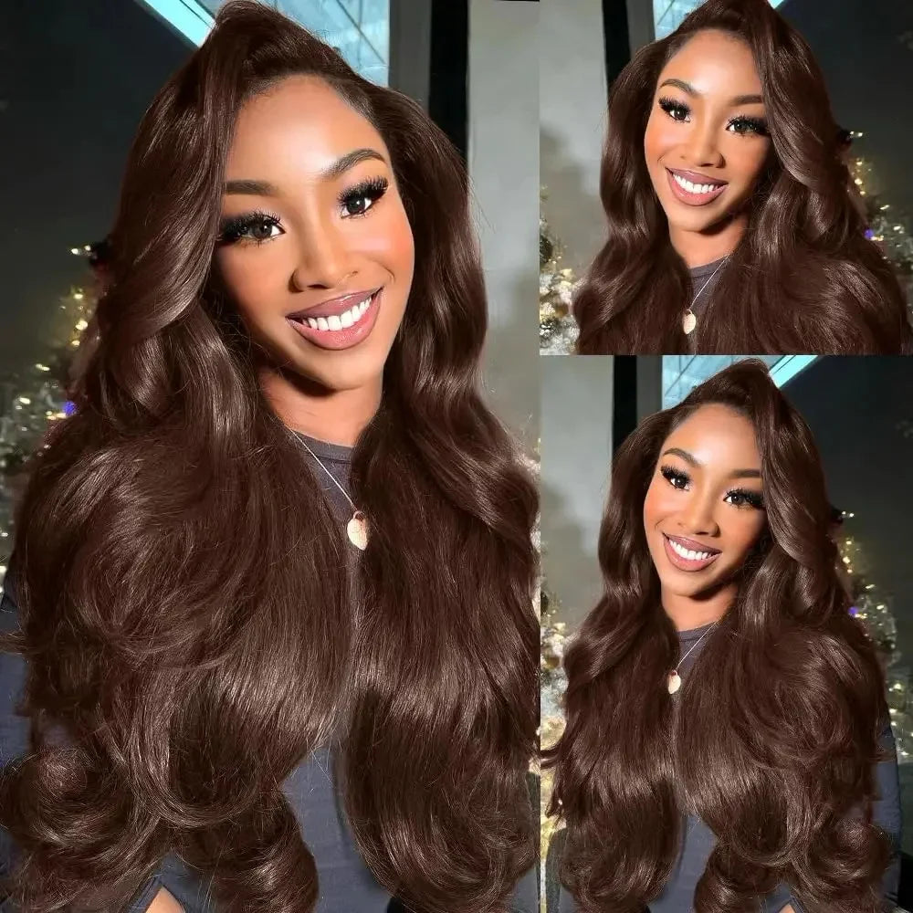 HD Lace Frontal Chocolate Brown