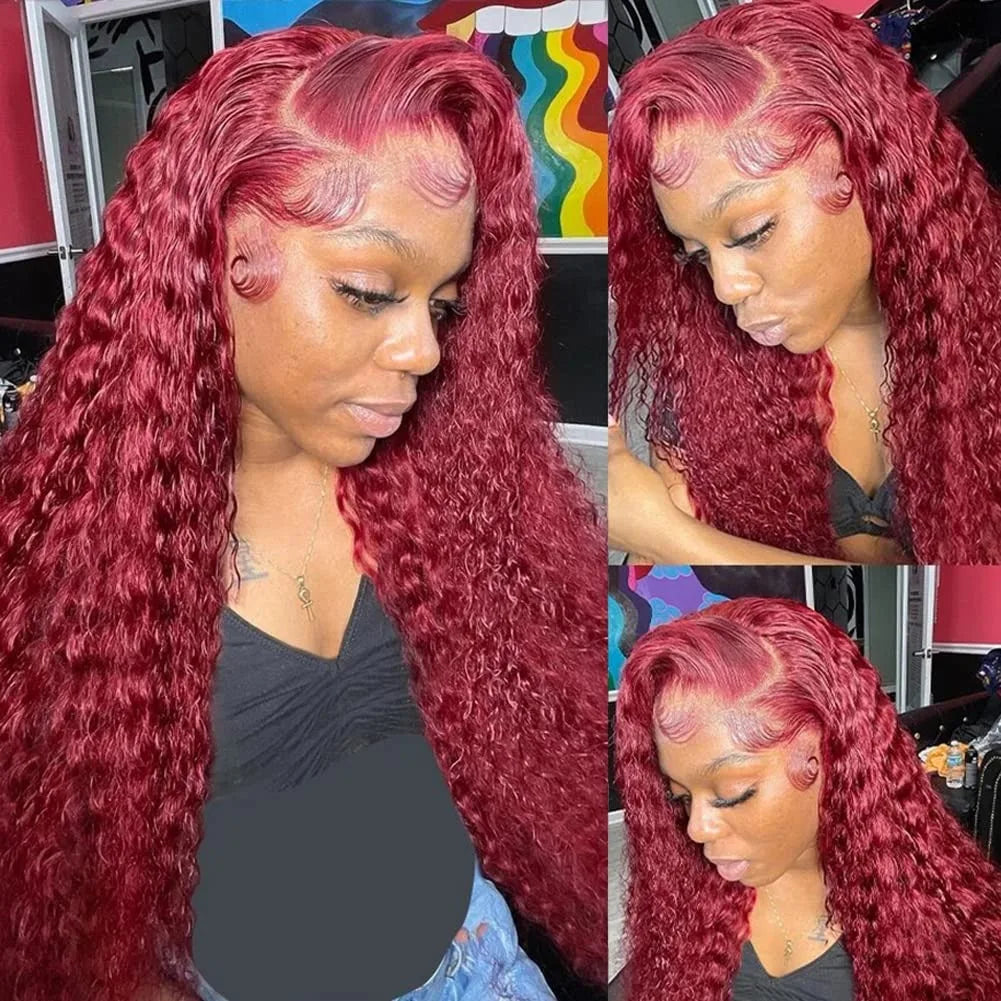 Burgundy Deep Wave