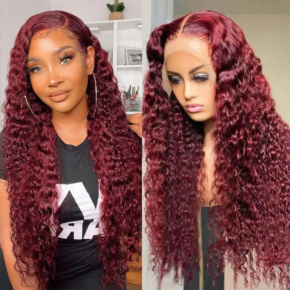 Burgundy Deep Wave