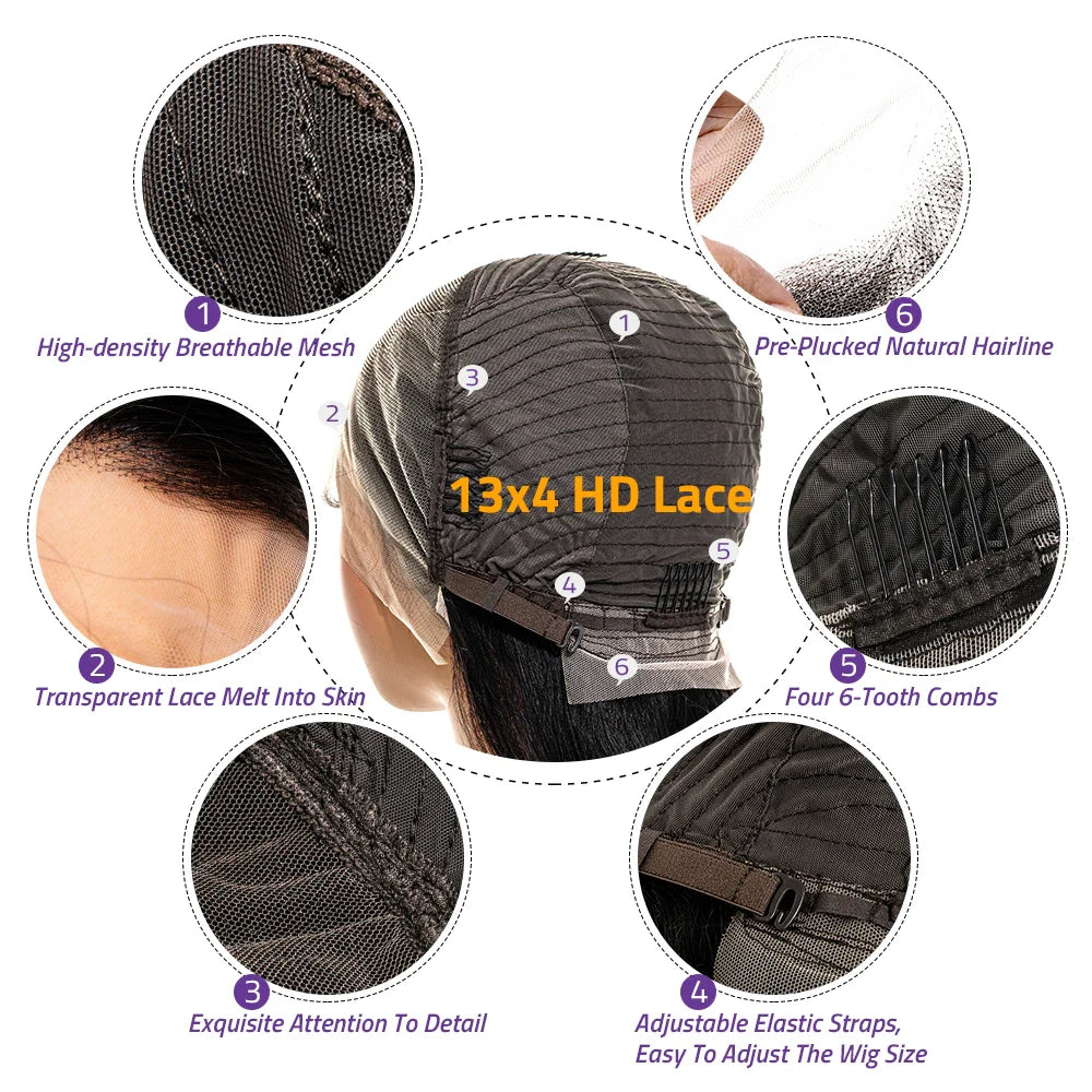 HD Lace Frontal Chocolate Brown