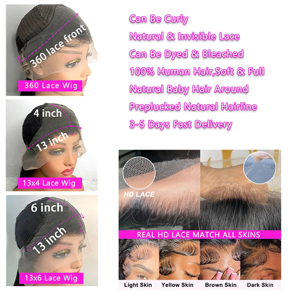Hd Lace Frontal Wigs
