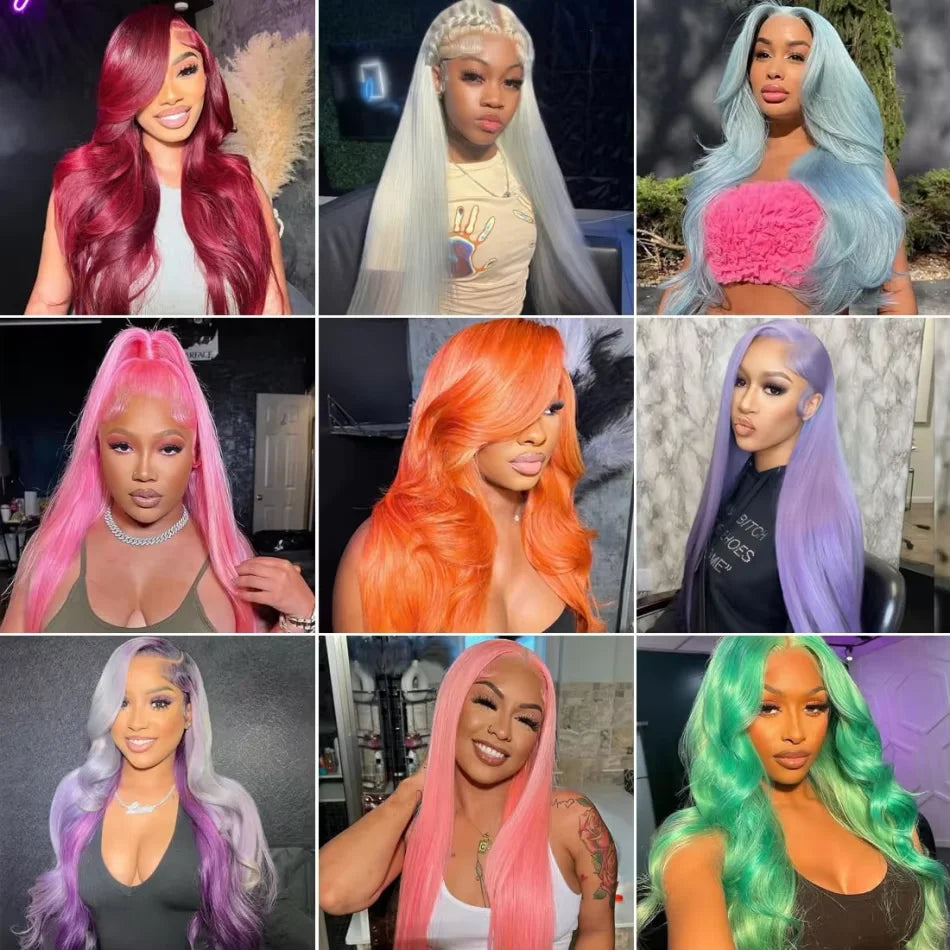 Honey Blonde Colored Lace Front
