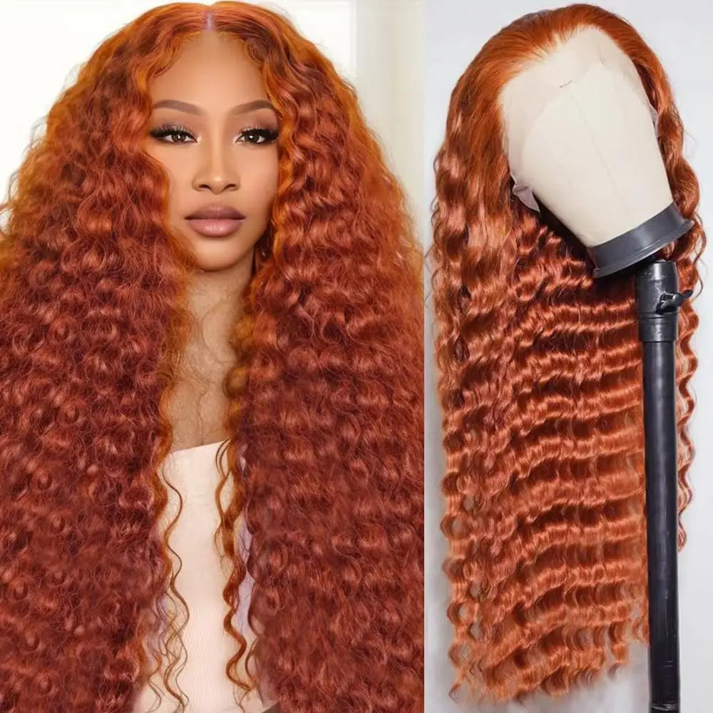 Orange Ginger Curly