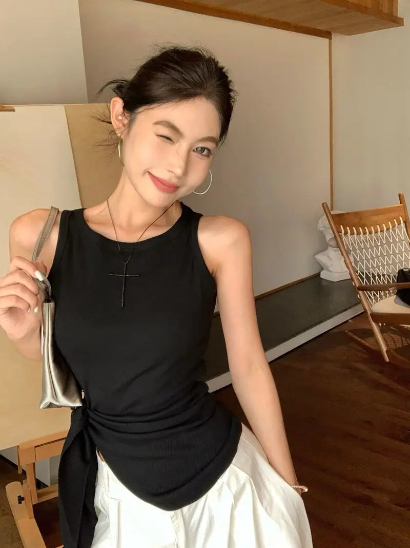 Tops for Women Summer Top Pinterest Clothes for Woman Clothing Going Out Top Camisole Women's Tanks 2026 Trend Female Cropped