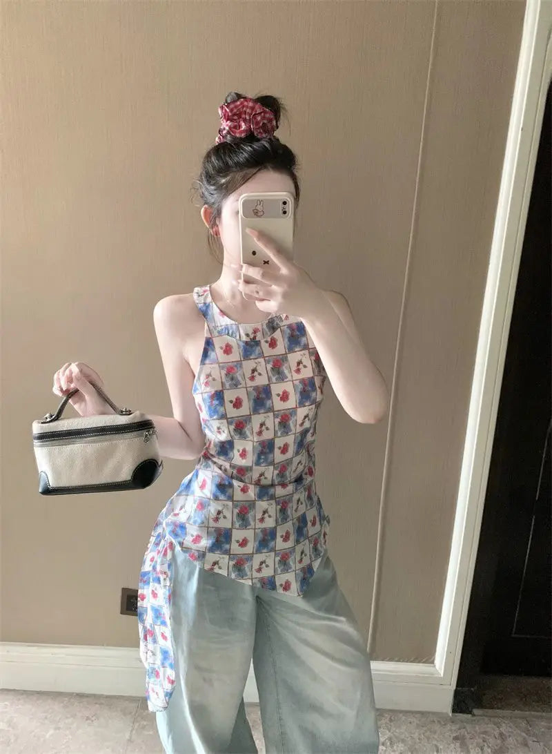 Tops for Women Summer Top Pinterest Clothes for Woman Clothing Going Out Top Camisole Women's Tanks 2026 Trend Female Cropped