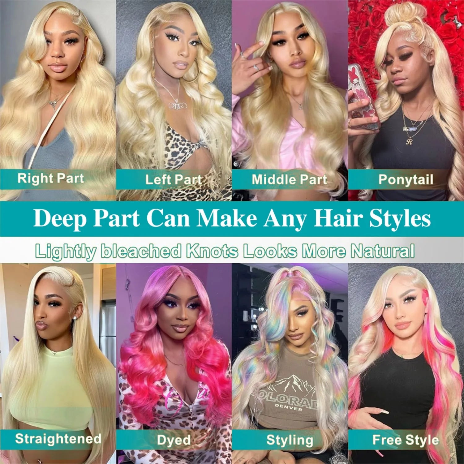 Body Wave Blonde Lace Frontal