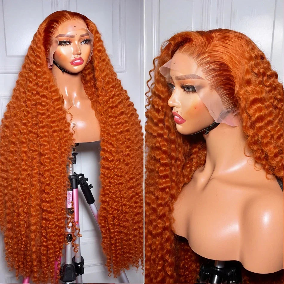 Orange Ginger Curly